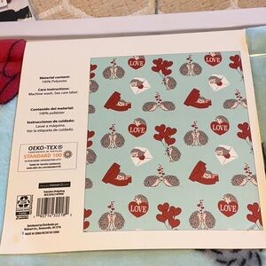 VALENTINE THROW 50”X60”